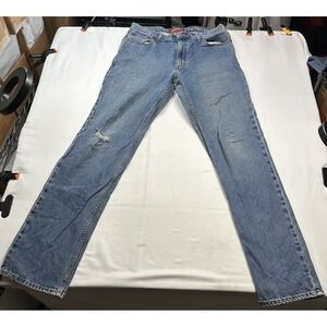 Vintage Arizona Jean Co Men's Relaxed Fit Straight Leg Skater Y2K Workwear 33x34